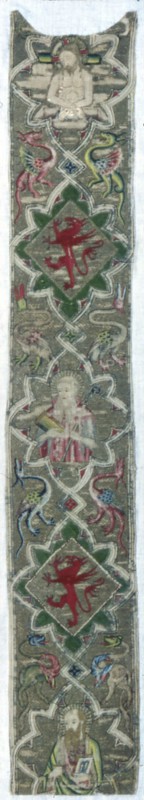 Orphrey Band, Italy, c. 1390. Creator: Unknown.