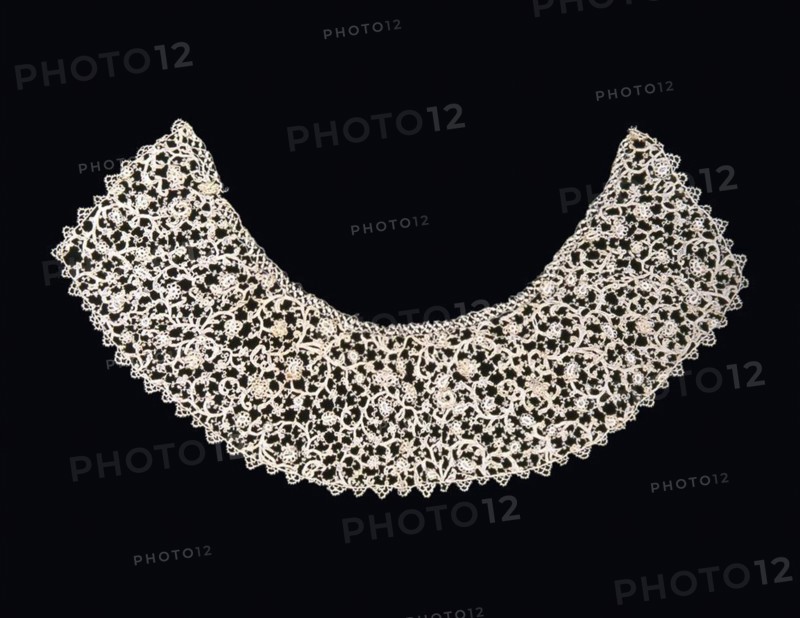 Collar (Made from a Border), Venice, Late 17th century. Creator: Unknown.