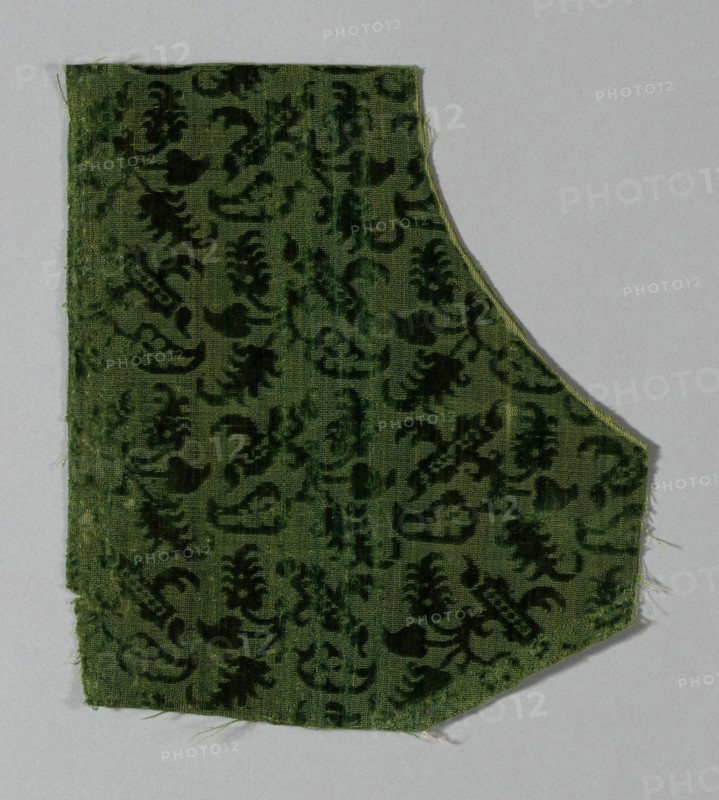 Fragment (Dress Fabric), Italy, 1600/50. Creator: Unknown.