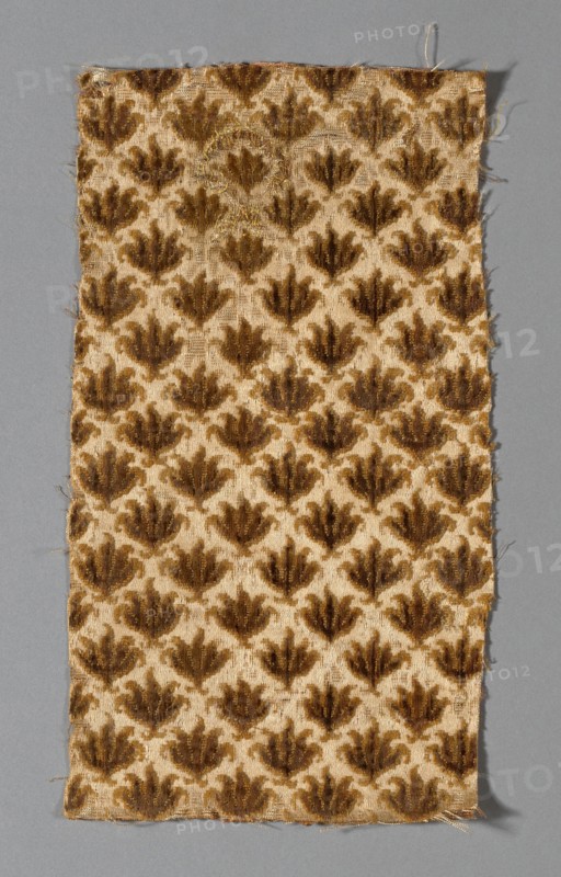 Fragment (Dress Fabric), Italy, 1650/1700. Creator: Unknown.