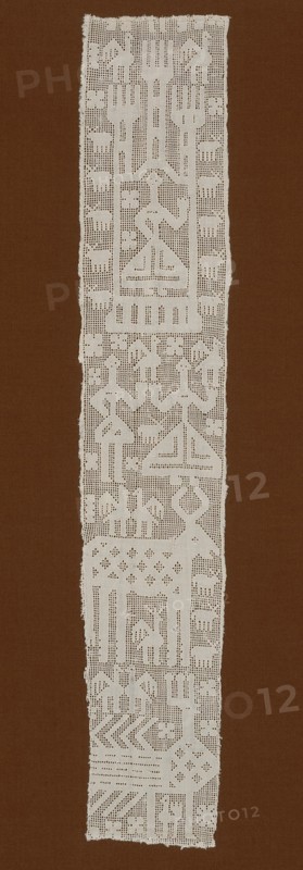 Part of a Valance, Italy, Probably 1650/1700. Creator: Unknown.
