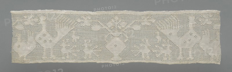 Border (From a Cover), Southern Italy, 1675/1725. Creator: Unknown.