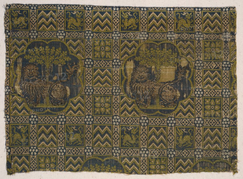 Fragment, Italy, 13th/14th century. Creator: Unknown.