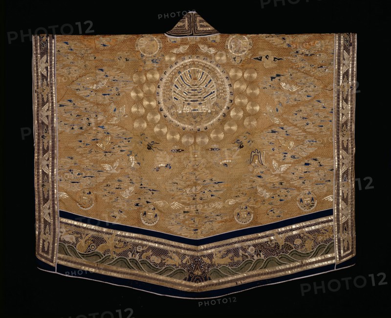Vestment (For a First-degree Taoist Priest), China, Qing dynasty (1644-1911), 1793. Creator: Zheng Wuda.