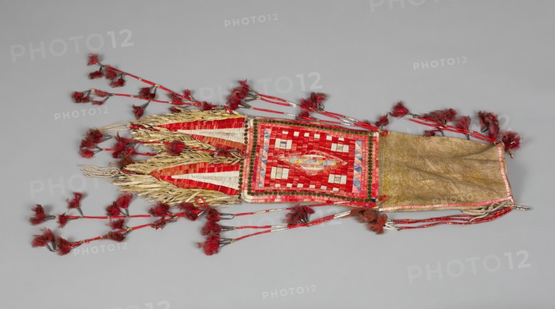 Tobacco Bag, 1860/1890. Creator: Unknown.