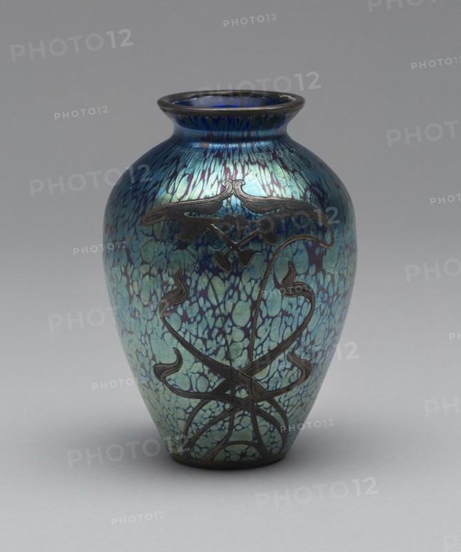 Vase, c. 1900. Creator: Loetz Glassworks.