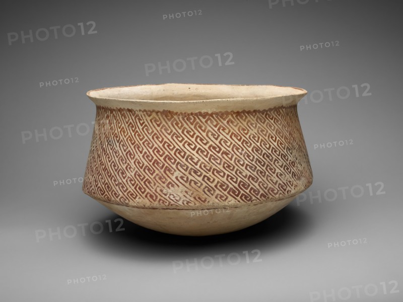 Shoulder Cauldron with Diagonal Basketry Pattern, A.D. 950/1150. Creator: Unknown.