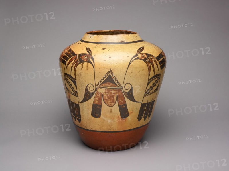 Polychrome Jar, c. 1920. Creator: Unknown.