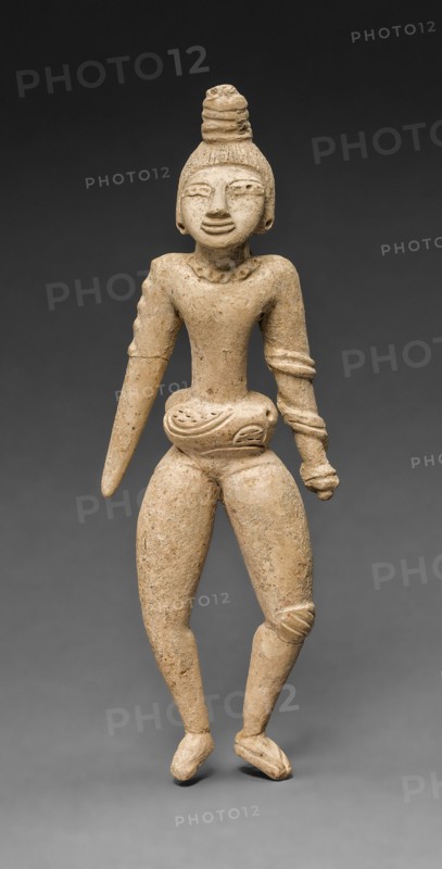 Ballplayer Figurine, A.D. 800/1400. Creator: Unknown.