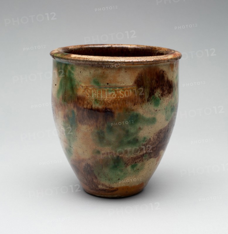 Flower Pot, 1882/1908. Creator: S. Bell & Son.