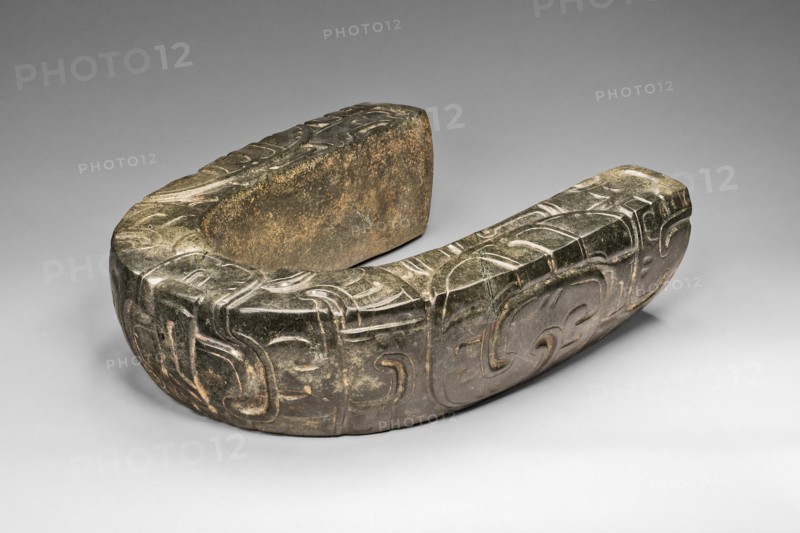 Ceremonial Ballgame Yoke, A.D. 700/800. Creator: Unknown.
