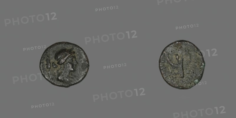 Hexas (Coin) Depicting the Goddess Demeter, after 241 BCE. Creator: Unknown.
