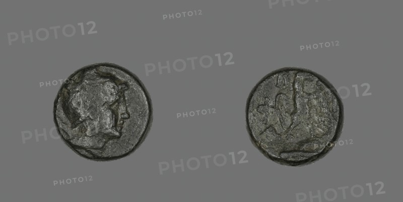 Coin Depicting the Hero Perseus, 220-178 BCE. Creator: Unknown.