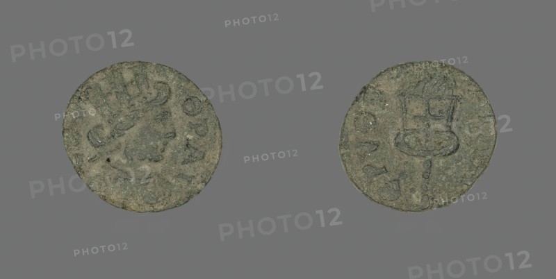 Coin Depicting the Goddess Tyche, 3rd century BCE-4th century AD. Creator: Unknown.