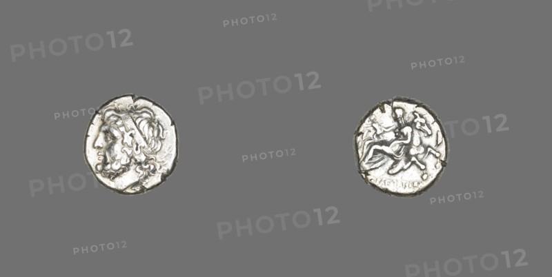 Hemidrachm (Coin) Depicting Poseidon, 3rd century BCE. Creator: Unknown.