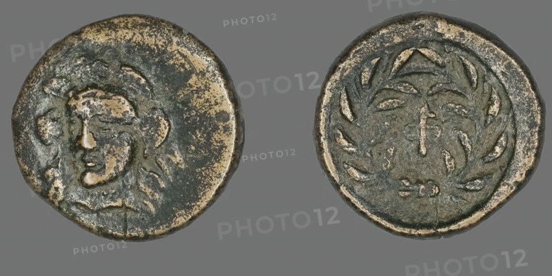 Coin Depicting the Goddess Athena, 371-357 BCE. Creator: Unknown.