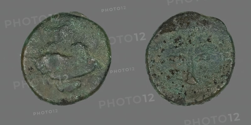 Coin Depicting Pegasus, about 400-310 BCE. Creator: Unknown.