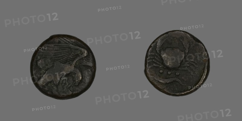 Coin Depicting an Eagle, about 472/406 BCE. Creator: Unknown.