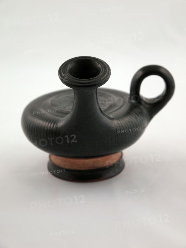Guttus (Pouring Vessel), 330-300 BCE. Creator: Unknown.