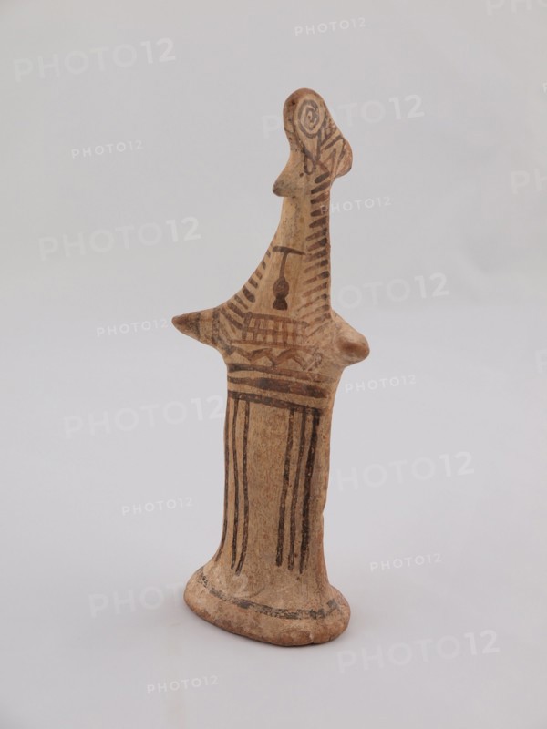 Statuette of a Goddess, 600-580 BCE. Creator: Unknown.