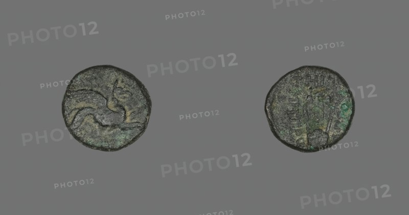 Coin Depicting a Griffin, 300-30 BCE. Creator: Unknown.