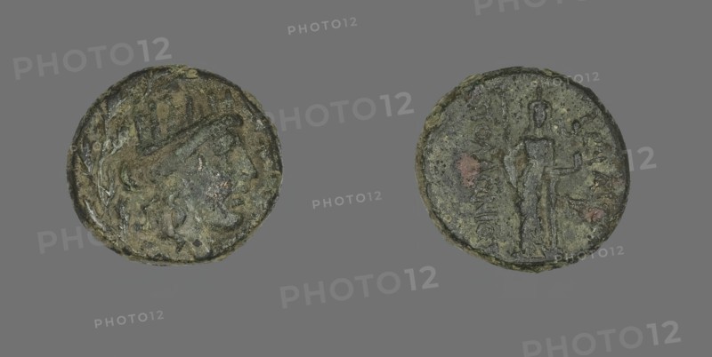 Coin Depicting the Goddess Tyche, 2nd-1st century BCE. Creator: Unknown.