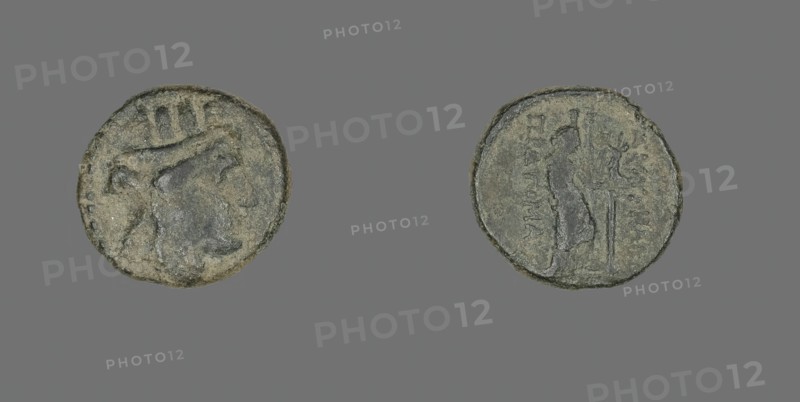 Coin Depicting the Goddess Kybele, 2nd century BCE. Creator: Unknown.