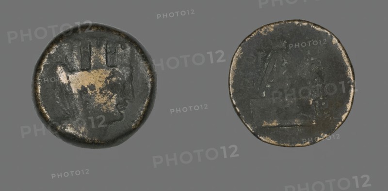 Coin Depicting the Goddess Tyche, 2nd-1st century BCE. Creator: Unknown.