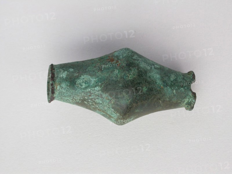 Biconical Bead, Geometric Period (800-600 BCE). Creator: Unknown.