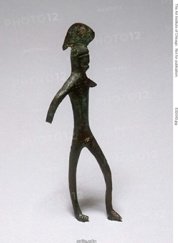 Statuette of a Warrior, 5th century BCE. Creator: Unknown.
