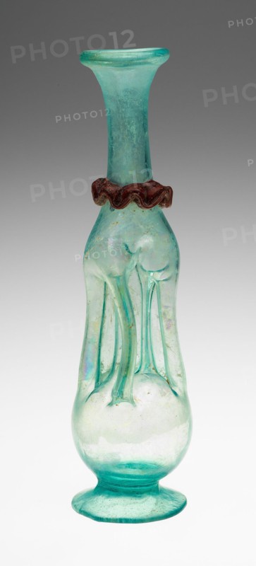 Kuttrolf (Bottle with Divided Neck), 4th century. Creator: Unknown.