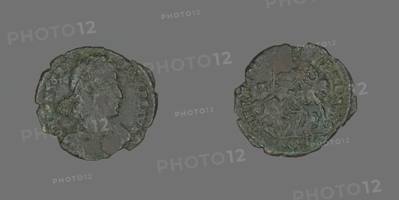 Coin Portraying Emperor Constantius II, 337-361. Creator: Unknown.
