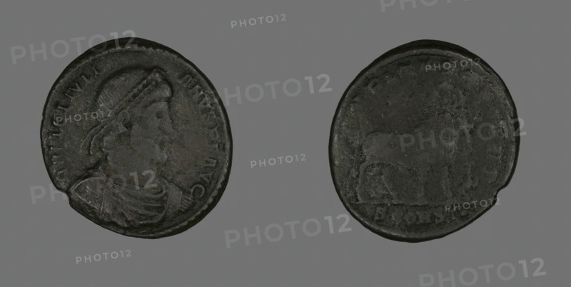 Base (Coin) Portraying Emperor Julianus, 360-363. Creator: Unknown.