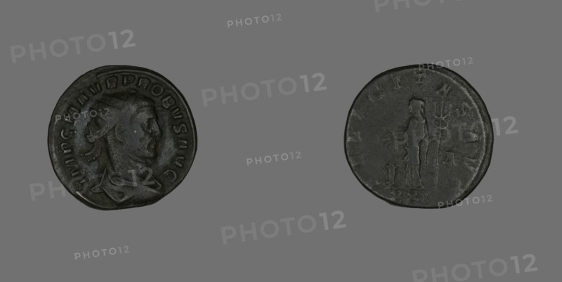 Antoninianus (Coin) Portraying Emperor Probus, 276-281. Creator: Unknown.