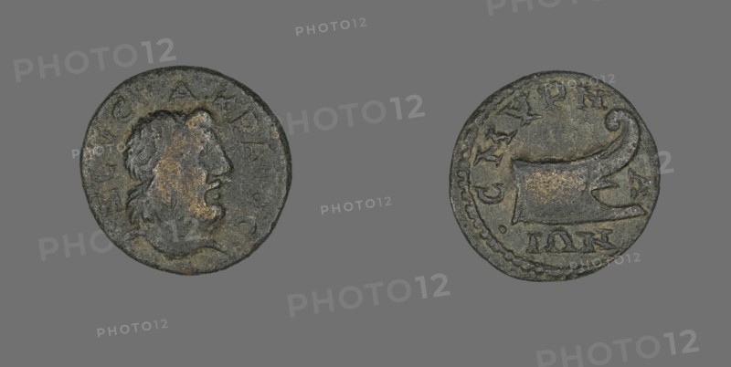 Coin Depicting the God Zeus Akraios, 138-192. Creator: Unknown.