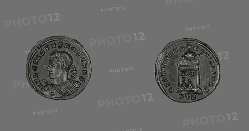 Coin Portraying Emperor Crispus, 321. Creator: Unknown.
