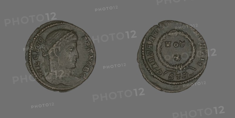 Coin Portraying Emperor Crispus, 323-324. Creator: Unknown.
