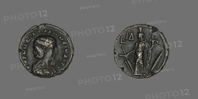 Coin Portraying Empress Salonina, 253-268. Creator: Unknown.
