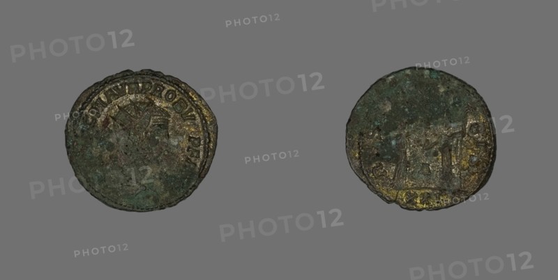 Antoninianus (Coin) Portraying Emperor Probus, 276-282. Creator: Unknown.
