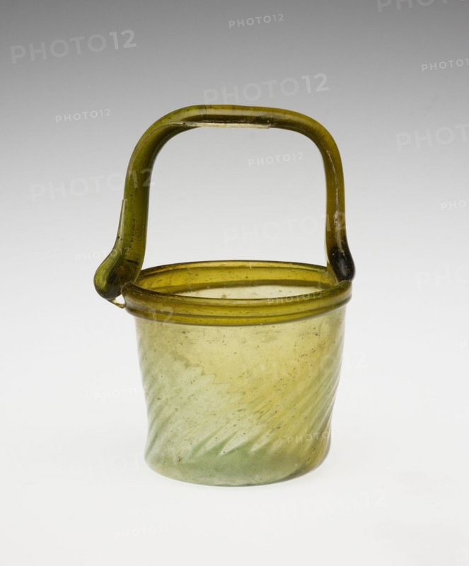 Jar with Basket Handle, 3rd-4th century. Creator: Unknown.