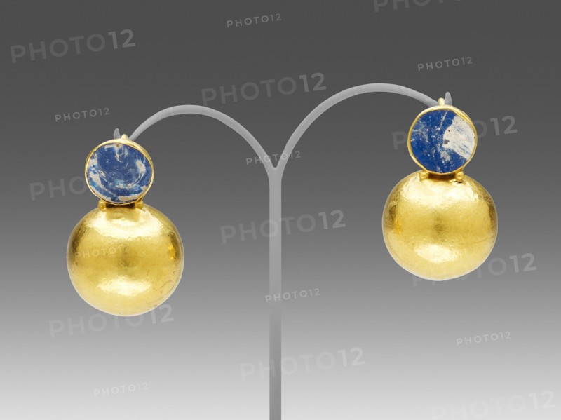 Pair of Earrings, 1st century. Creator: Unknown.