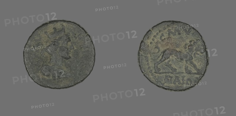 Coin Depicting the Goddess Tyche, 98-192. Creator: Unknown.