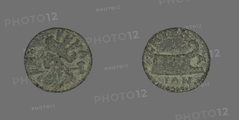 Coin Depicting the Amazon Smyrna, 175-200. Creator: Unknown.