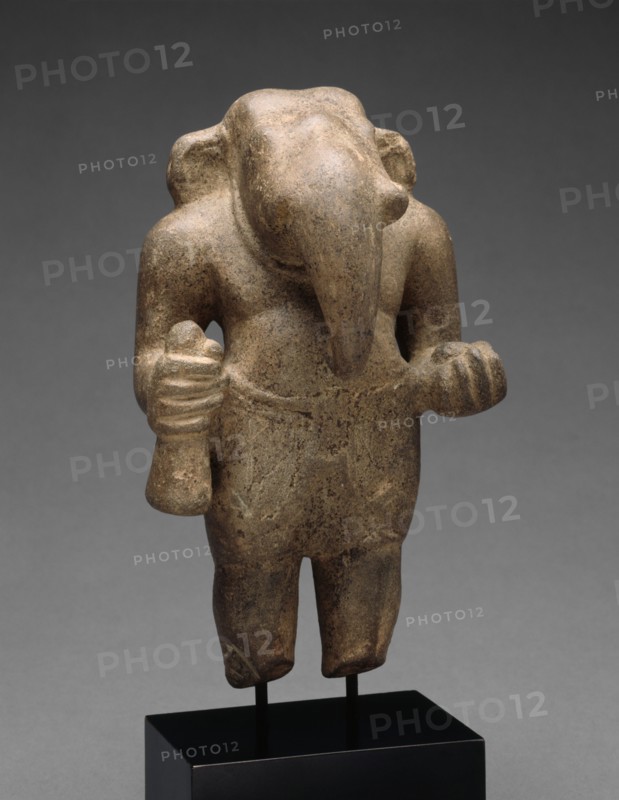 God Ganesha, Pre-Angkor period, 7th/8th century. Creator: Unknown.