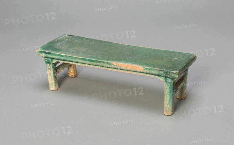 Miniature Bench (Mingqi), Ming dynasty (1368-1644). Creator: Unknown.