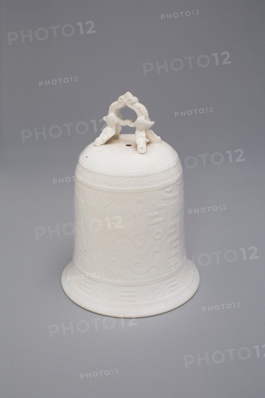 Bell with Archaistic Motifs, Qing dynasty (1644-1911), mid-17th century. Creator: Unknown.