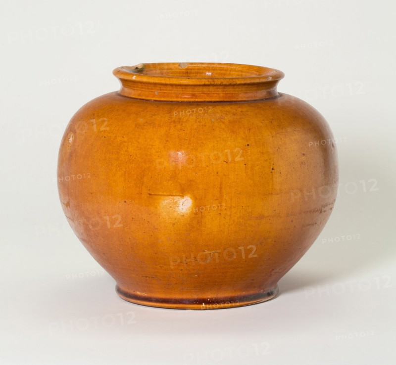 Globular Jar, Tang dynasty (618-906), first half of 8th century. Creator: Unknown.