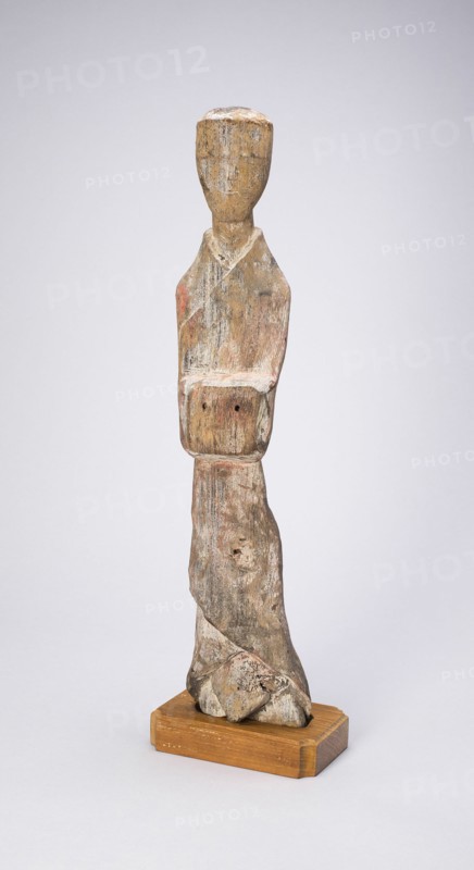 Standing Attendant (Tomb Figurine), Eastern Zhou dynasty, Warring States period, 4th/3rd cent. B.C. Creator: Unknown.