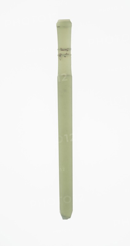 Handle-Shaped Jade, Shang or Western Zhou dynasty,  2nd-early 1st millennium B.C. Creator: Unknown.