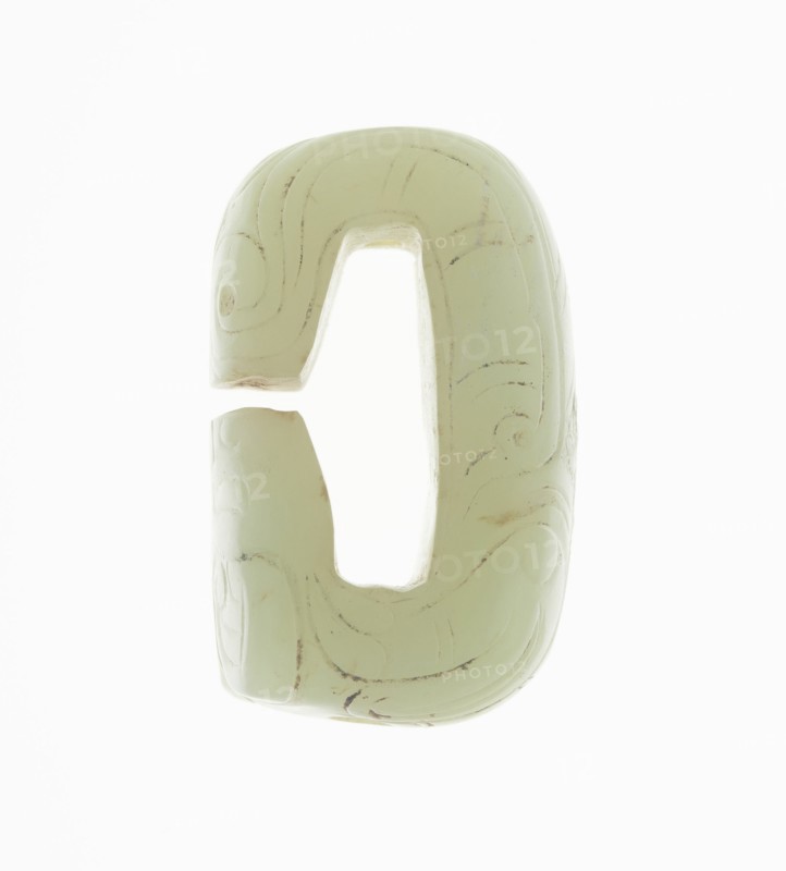 Coiled Dragon Pendant, Western Zhou period, 11th/10th century B.C. Creator: Unknown.